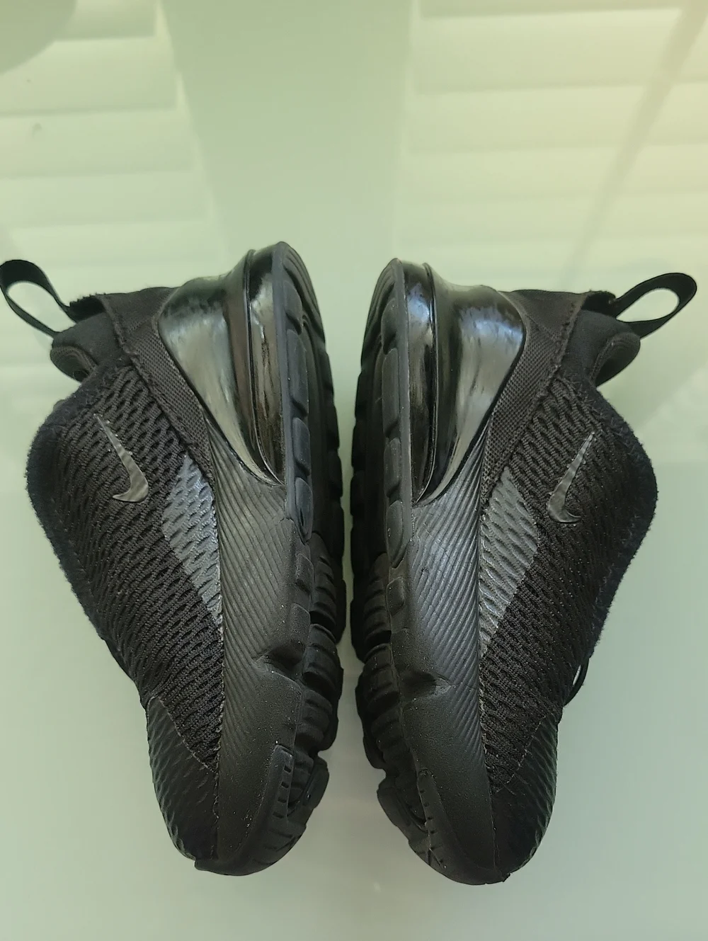 Nike Toddler Air Max 270 Triple Black Shoes Size 8C